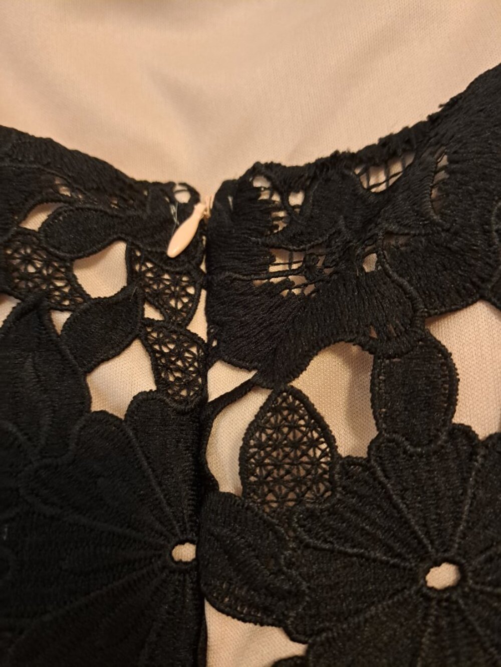 Lulus Looking Divine Black Crochet Lace Bodycon Midi Dress - Picture 11 of 11